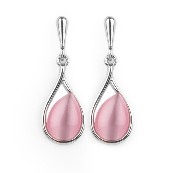 paparazzi Jewelry - Pampered Glow Up - Pink Earrings